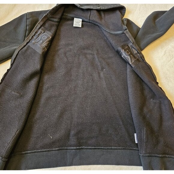 Carhartt Hoodie, Girl's Size XL, Black, Full Zip, Long Sleeve Embroidered Logo - Picture 5 of 13
